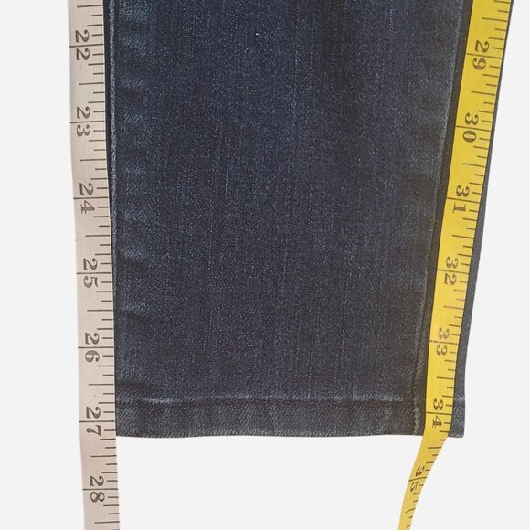 Volcom Super Stoned Skinny Ankle Jeans Size 7 - Classic Dark Wash - Picture 6 of 6